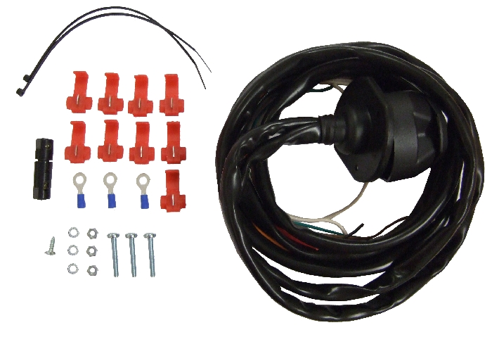 13pol Kabelsatz universal PVC Jaeger + 1,5m Kabel Export 13p basic
