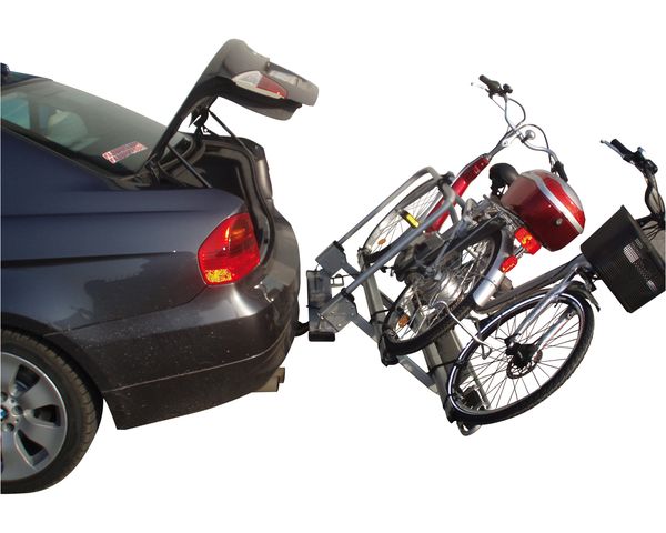 Fahrradträger FABBRI Exclusive Deluxe 2 für 2 Fahrräder AHK Fahrradträger für 2 Fahrräder