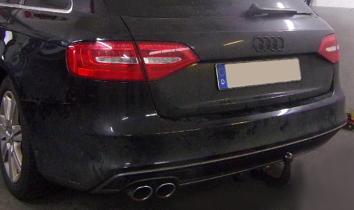 Anhängerkupplung für Audi-A4 Avant nicht Quattro, nicht RS4 und S4, speziell S-Line, Baureihe 2012-2015 V-abnehmbar