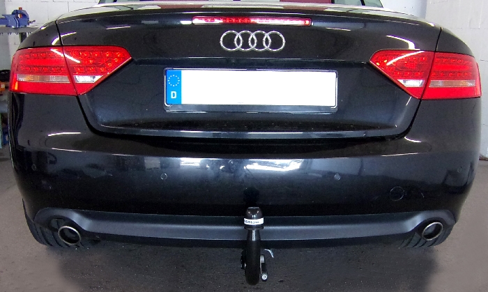 Anhängerkupplung für Audi-A5 Cabrio, Baureihe 2009-2011 V-abnehmbar