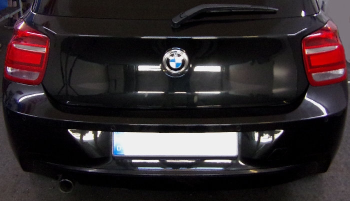 Anhängerkupplung für BMW-1er F20, spez. Fzg. mit großem ESD, Baureihe 2011-2014 V-abnehmbar