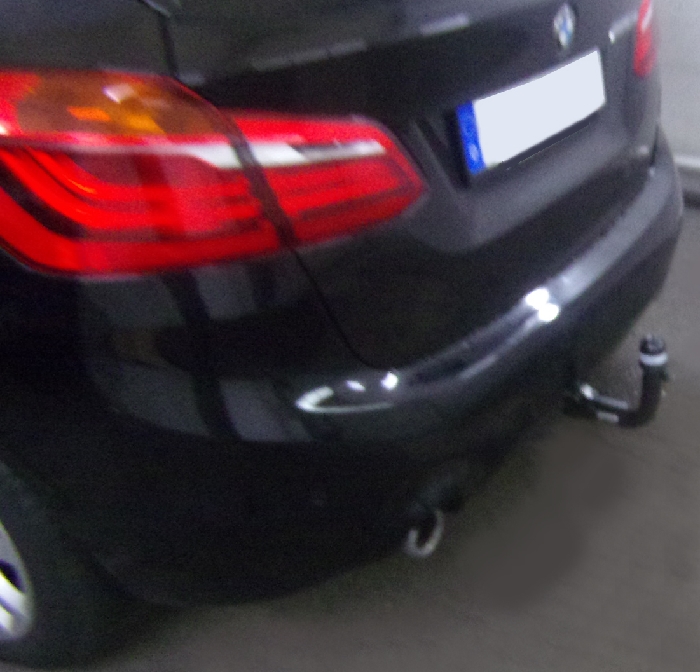 Anhängerkupplung für BMW-2er F45 Active Tourer, spez. 225XE mit M-Paket, nur für Heckträgerbetrieb, Baureihe 2015- V-abnehmbar