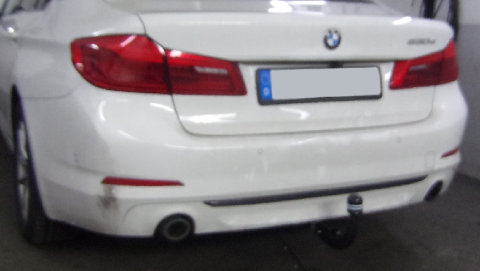 Anhängerkupplung für BMW-5er Limousine G30, speziell 530e, nur für Heckträgerbetrieb, Baureihe 2017-2019 S- schwenkbar