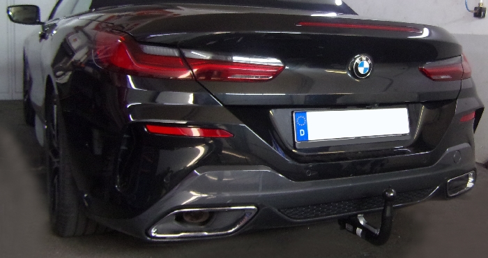 Anhängerkupplung für BMW-8er G14 Cabrio, nur für Heckträgerbetrieb, Baureihe 2019- V-abnehmbar