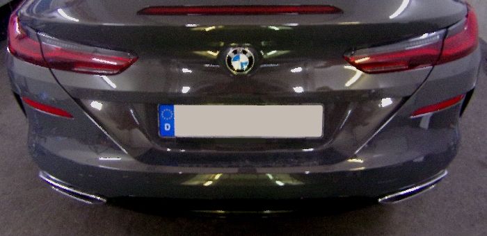 Anhängerkupplung für BMW-8er G15 Coupe, nur für Heckträgerbetrieb, Baureihe 2019- V-abnehmbar
