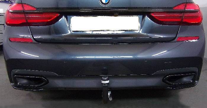 Anhängerkupplung für BMW-7er Limousine Hybrid G11, G12, nur für Heckträgerbetrieb, Baureihe 2015-2018 V-abnehmbar