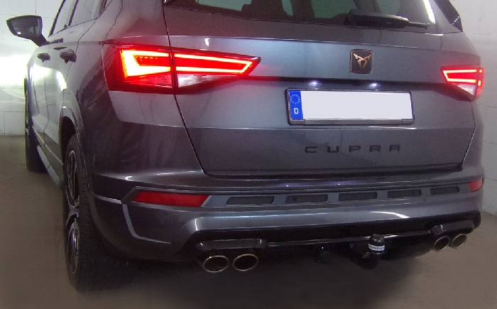 Anhängerkupplung für Cupra-Ateca vorab Anhängelast prüfen, Baureihe 2023- V-abnehmbar