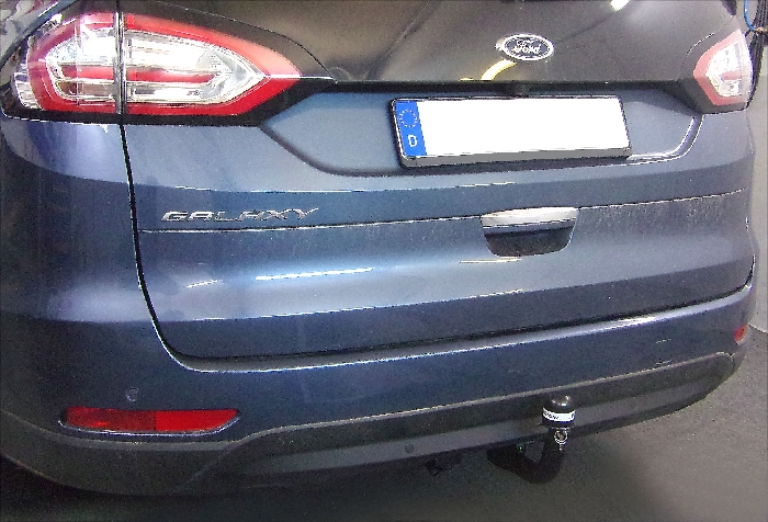 Anhängerkupplung für Ford-Galaxy speziell Fzg. m. Fuss Sensor Heckklappe, Baureihe 2015- V-abnehmbar