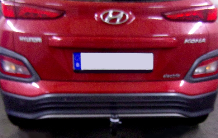 Anhängerkupplung für Hyundai-Kona Elektro, ohne E-Satz Vorbereitung, nur für Heckträgerbetrieb, Baureihe 2018-2023 V-abnehmbar