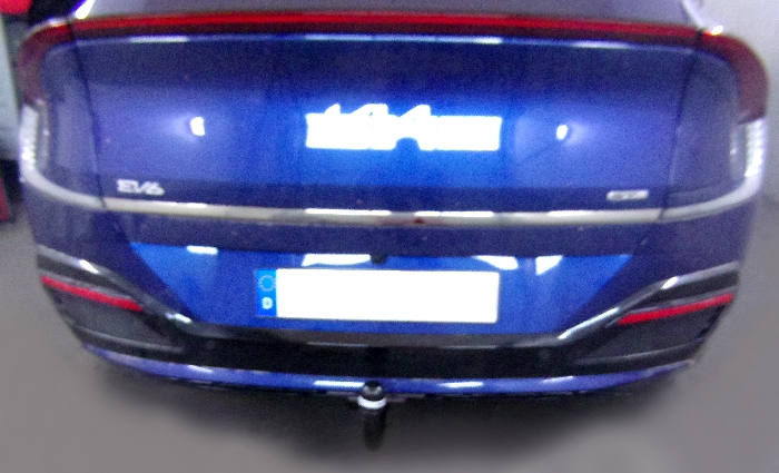 Anhängerkupplung für Kia-EV6 mit Elektrosatzvorbereitung, spez. GT-Line, Baureihe 2021- V-abnehmbar
