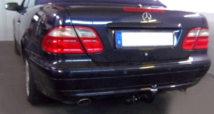 Anhängerkupplung für Mercedes-CLK Coupé, Cabrio C208, nicht 430, Baureihe 1997-2002 abnehmbar