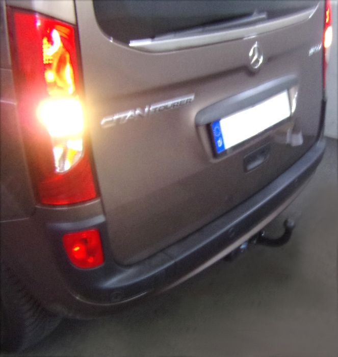 Anhängerkupplung für Mercedes-Citan W415, Lang 4321mm, Extralang 4705mm, Baureihe 2012- starr