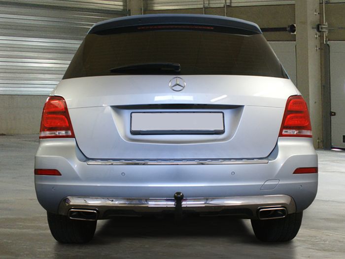 Anhängerkupplung für Mercedes-GLK X204, spez. m. AMG Sport o. Styling Paket, Baureihe 2008- V-abnehmbar