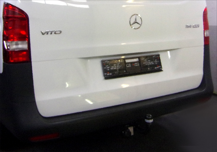 Anhängerkupplung für Mercedes-Vito W447, mit Elektrosatzvorbereitung, Baureihe 2014-2024 starr