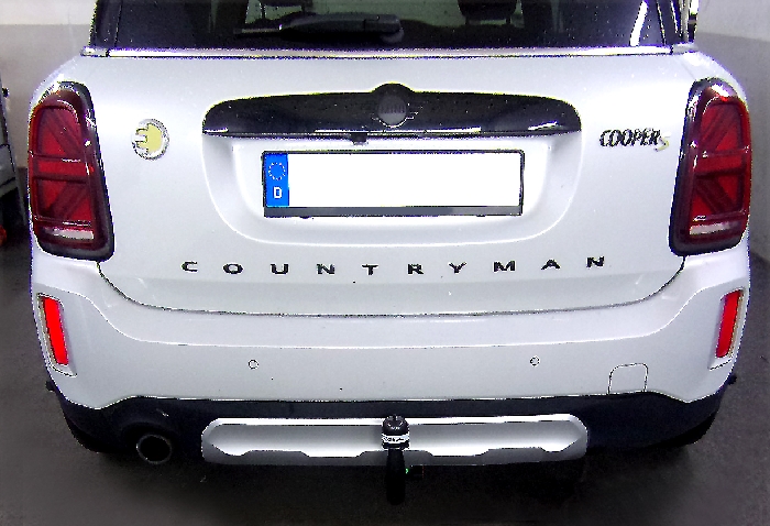 Anhängerkupplung für MINI-Countryman SE F60 Countryman ALL 4, auch mit Fußsensor, nur für Heckträgerbetrieb, Baureihe 2020- V-abnehmbar