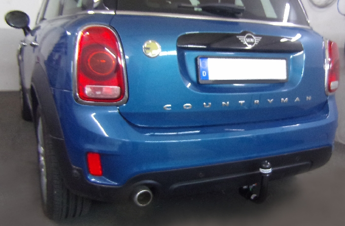 Anhängerkupplung für MINI-Countryman SE F60 Countryman, Allrad, auch mit Fußsensor, nur für Heckträgerbetrieb, Baureihe 2017-2020 V-abnehmbar