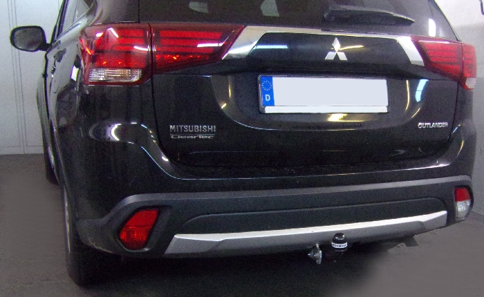 Anhängerkupplung für Mitsubishi-Outlander III, 2WD u. 4WD, incl. PHEV, Baureihe 2012- starr