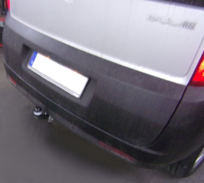 Anhängerkupplung für Opel-Combo D, incl. Tour, Baureihe 2012-2018 starr