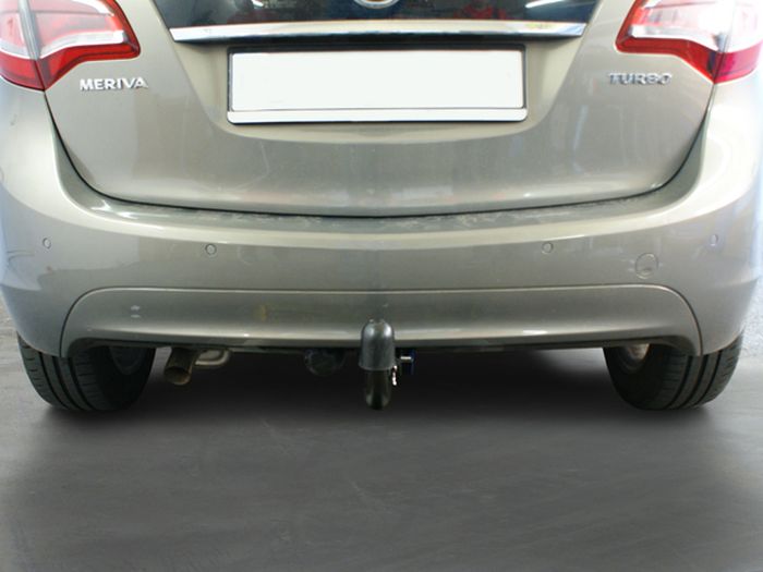 Anhängerkupplung für Opel-Meriva B, Minivan, nicht für Kfz. mit Fahrradträgersystem Flex-Fix, Baureihe 2014- V-abnehmbar