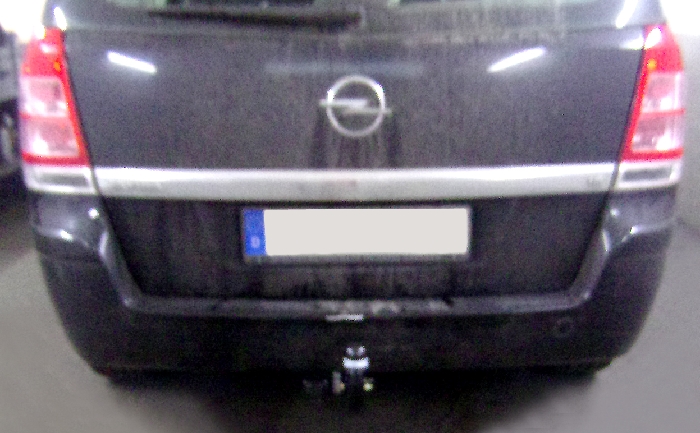 Anhängerkupplung für Opel-Zafira B, Van, Fzg. ohne REC, Baureihe 2005-2015 starr