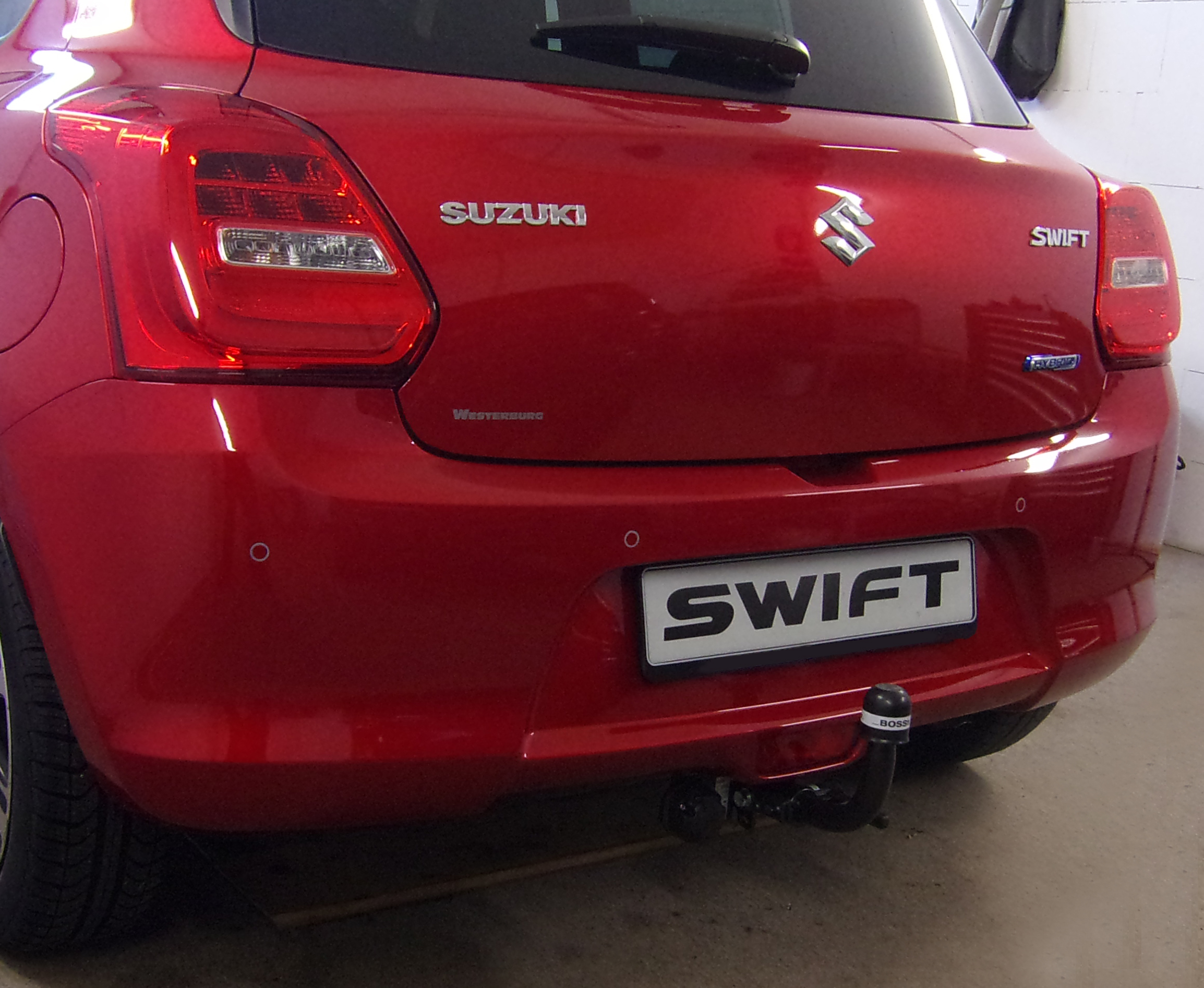 Anhängerkupplung für Suzuki-Swift Fließheck (AZ), 4WD, Baureihe 2017-2020 abnehmbar