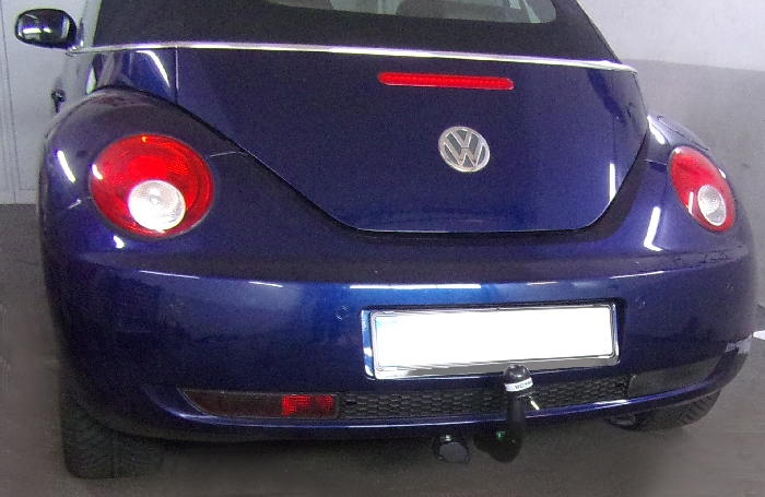 Anhängerkupplung für VW-Beetle incl. Cabrio, spez. für Fzg. mit Parktronic, Baureihe 2005-2011 V-abnehmbar