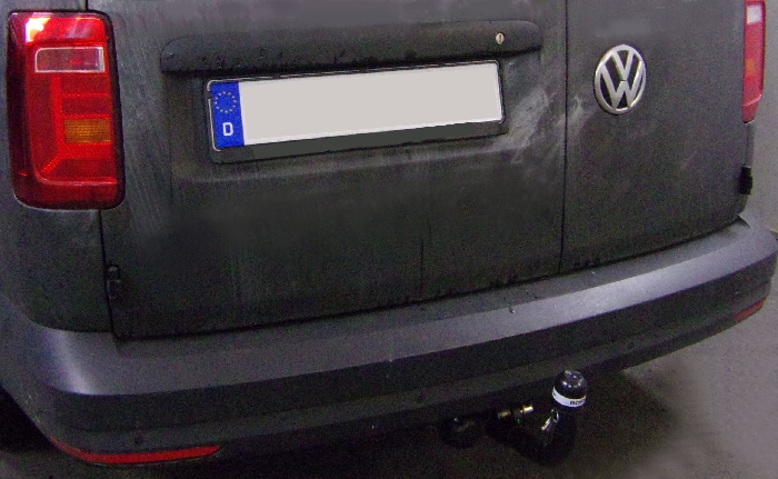Anhängerkupplung für VW-Caddy IV, Kasten/ Bus/ Kombi, Baureihe 2015-2020 V-abnehmbar