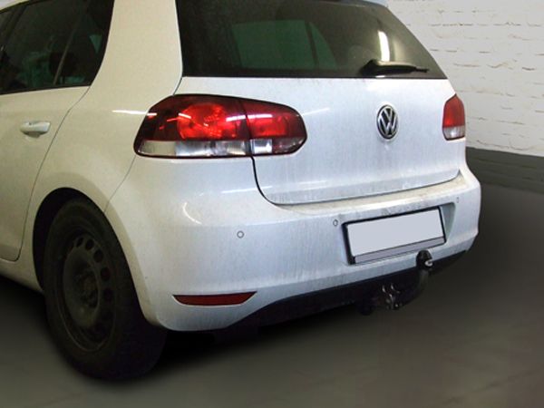 Anhängerkupplung für VW-Golf VI Limousine, nicht 4x4, Baureihe 2008- starr