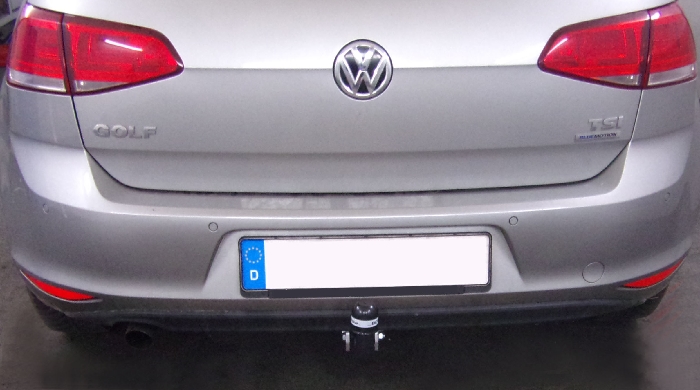 Anhängerkupplung für VW-Golf VII Limousine, nicht 4x4, Baureihe 2012-2014 starr