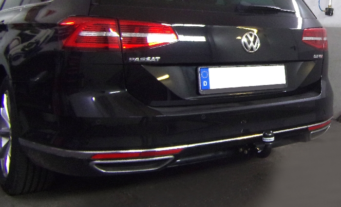 Anhängerkupplung für VW-Passat 3c, incl. 4-Motion, Variant, Baureihe 2014- starr