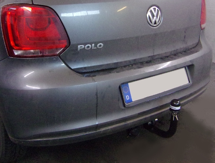 Anhängerkupplung für VW-Polo (6R)Steilheck / Coupé, Baureihe 2009-2014 V-abnehmbar