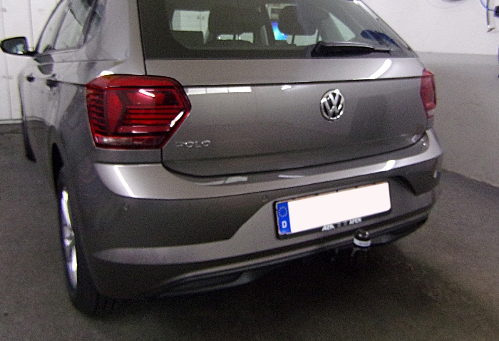 Anhängerkupplung für VW-Polo (AW) Schrägheck, Baureihe 2017-2021 V-abnehmbar