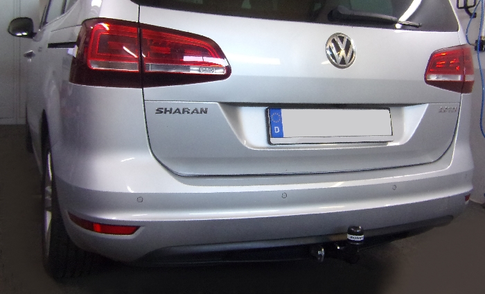 Anhängerkupplung für VW-Sharan inkl. 4x4, Baureihe 2012- starr