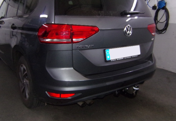 Anhängerkupplung für VW-Touran Van, Baureihe 2015- V-abnehmbar