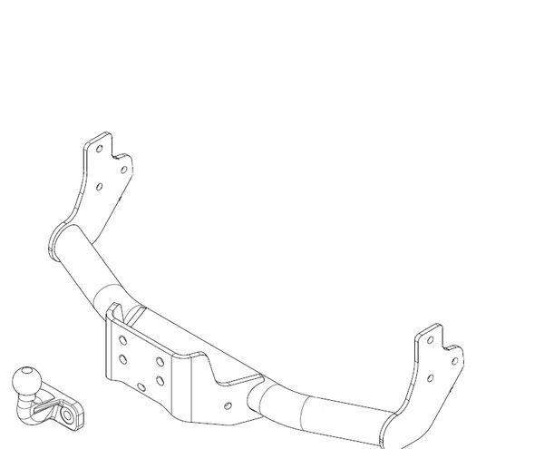 Anhängelast erhöhen für Toyota Proace, Bj. 2013-12.2015 (feststehende AHK inkl. Gutachten)