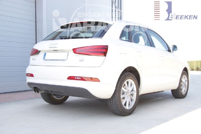 Anhängerkupplung für Audi-Q3, Baureihe 2011-2018 V-abnehmbar