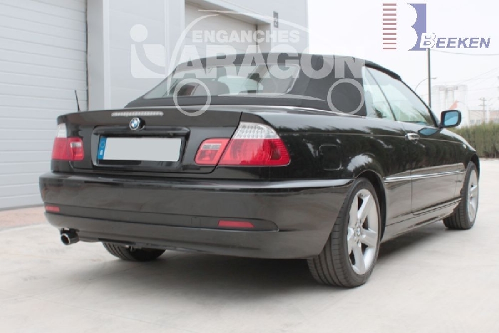 Anhängerkupplung für BMW-3er Cabrio E46, Baureihe 2000- V-abnehmbar