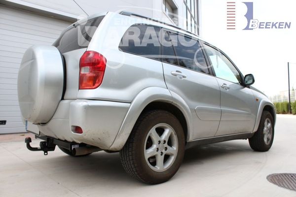 Anhängerkupplung für Toyota-RAV 4 III (A2) 2 + 4WD, Baureihe 2000-2006 starr