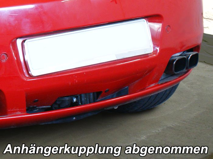 Anhängerkupplung für Alfa Romeo-Brera inkl. 4x4, inkl. V6, Baureihe 2005-2010 V-abnehmbar