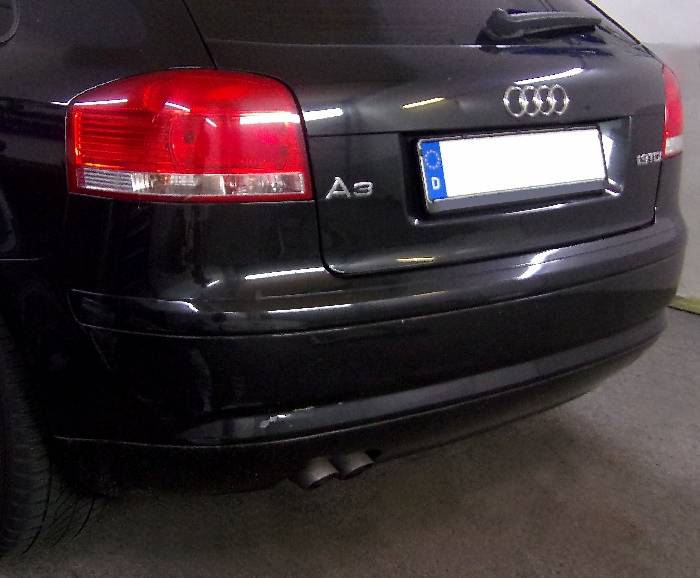 Anhängerkupplung für Audi-A3 3-Türer, nicht Quattro + S3, Baureihe 2005-2008 starr