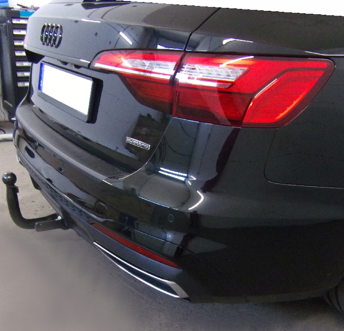 Anhängerkupplung für Audi-A4 Avant Quattro, incl. S4, nicht RS, Baureihe 2015-2024 V-abnehmbar