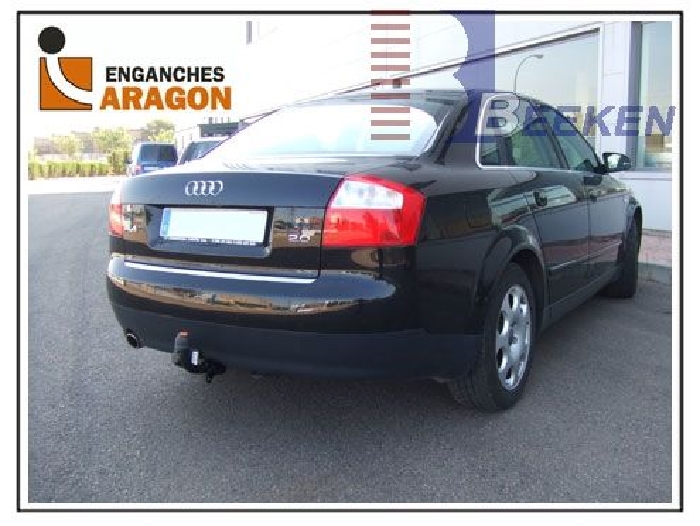 Anhängerkupplung für Audi-A4 Limousine Quattro, Baureihe 2000-2004 starr