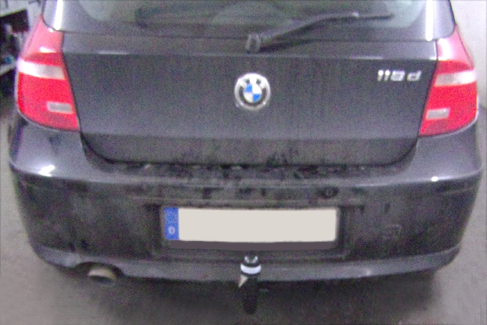 Anhängerkupplung für BMW-1er E81, E87, E82, 3trg, 5trg. , Cabrio, Baureihe 2004-2011 V-abnehmbar
