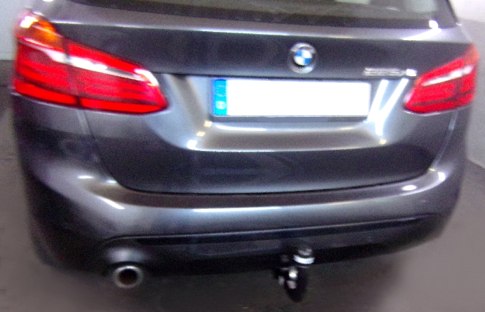 Anhängerkupplung für BMW-2er F45 Active Tourer, spez. 225XE, nur für Heckträgerbetrieb, Baureihe 2015- V-abnehmbar