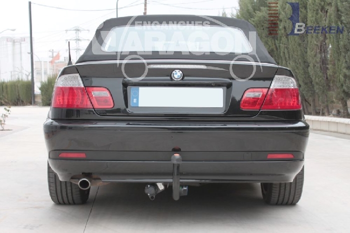 Anhängerkupplung für BMW-3er Cabrio E46, Baureihe 2000- V-abnehmbar