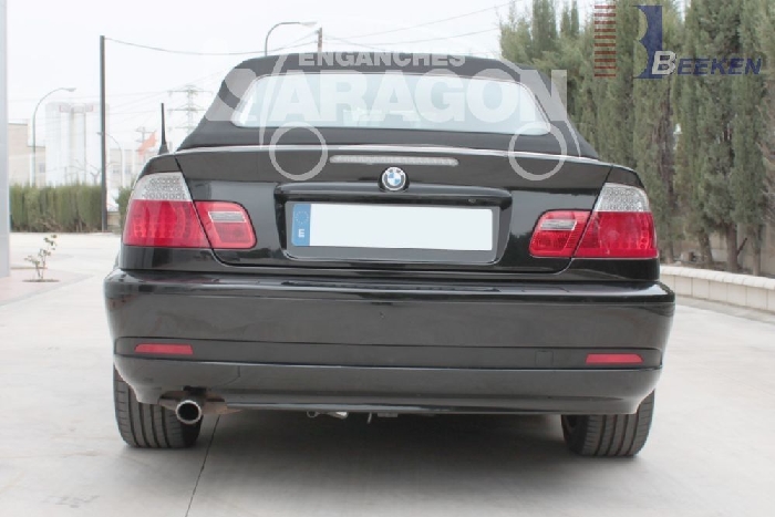 Anhängerkupplung für BMW-3er Cabrio E46, Baureihe 2000- V-abnehmbar