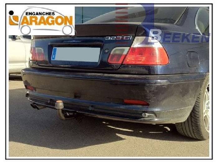 Anhängerkupplung für BMW-3er Compact, E46/5, Baureihe 2001- starr