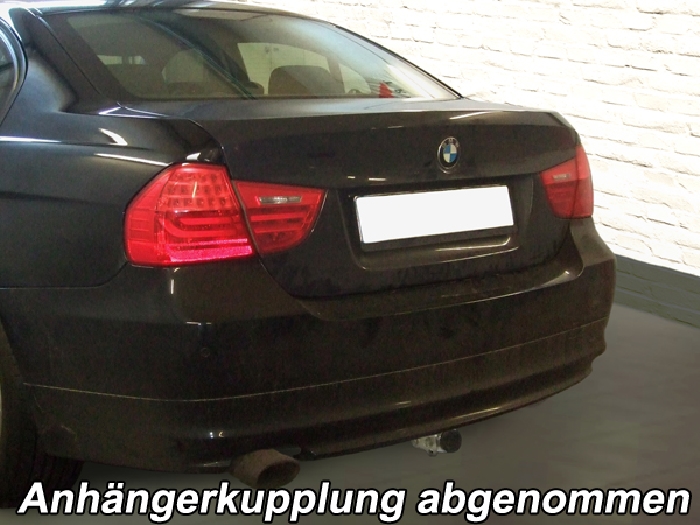 Anhängerkupplung für BMW-3er Limousine E90, Baureihe 2010- abnehmbar