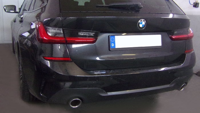 Anhängerkupplung für BMW-3er Touring G21, spez. M-Paket, Baureihe 2019- V-abnehmbar