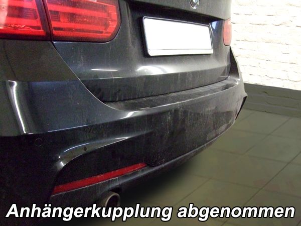 Anhängerkupplung für BMW-3er Touring F31, spez. M- Performance, Baureihe 2012-2014 V-abnehmbar